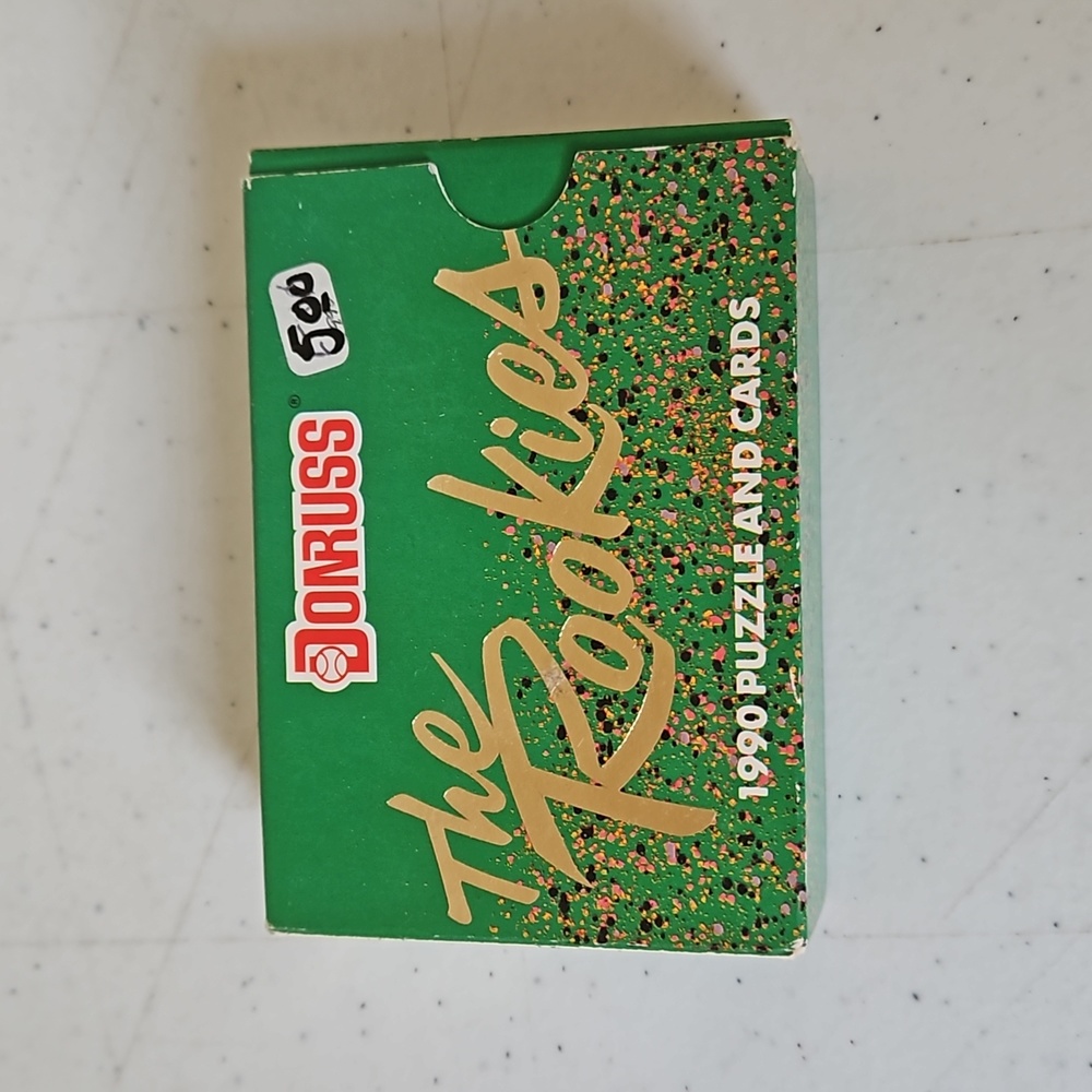 1990 Donruss The Rookies Puzzle and Cards complete set-Sealed!